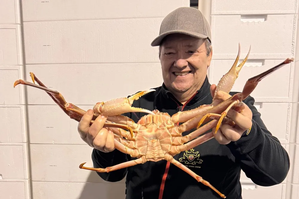 Konsernsjef Svein Ruud i Norway King Crab.