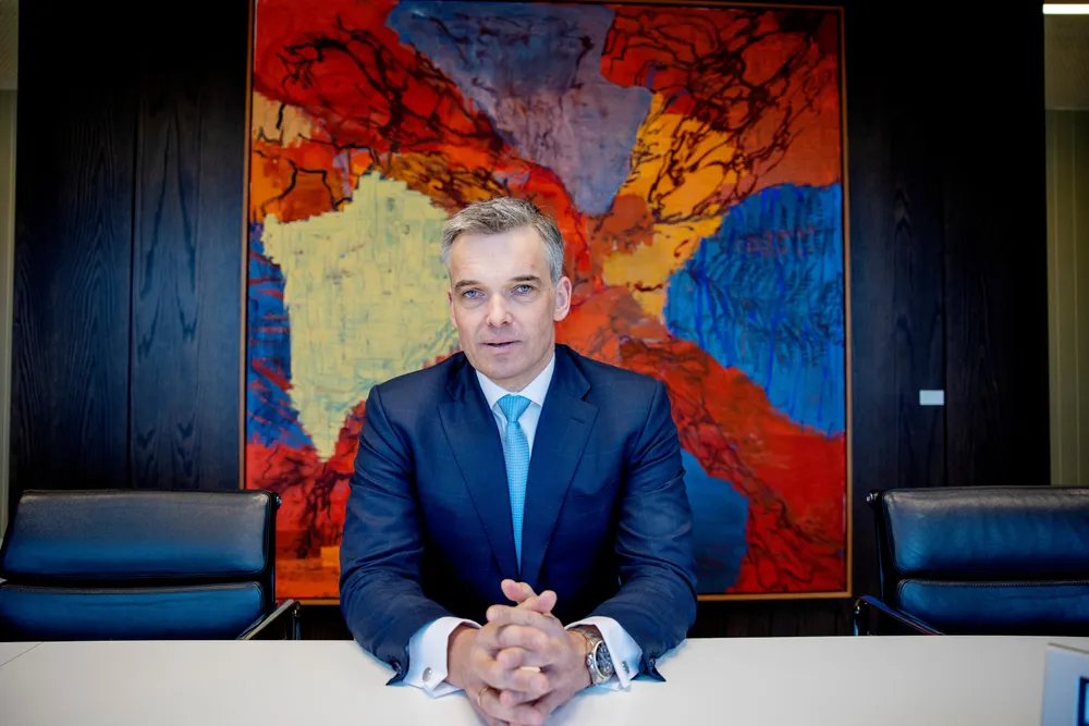 Peter Straume er norgessjef i meglerhuset ABG Sundal Collier, som legger frem tredjekvartalstall torsdag.