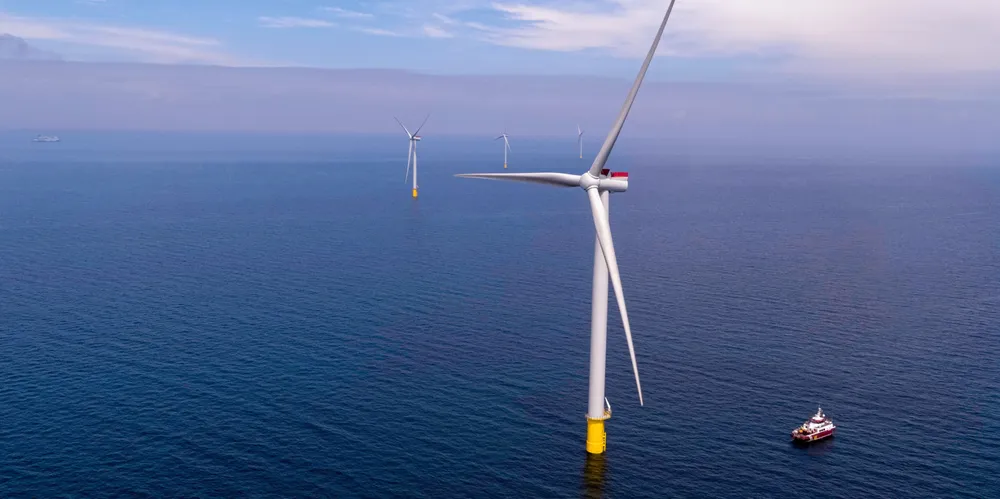 Vattenfall's Kriegers Flak offshore wind farm in Denmark