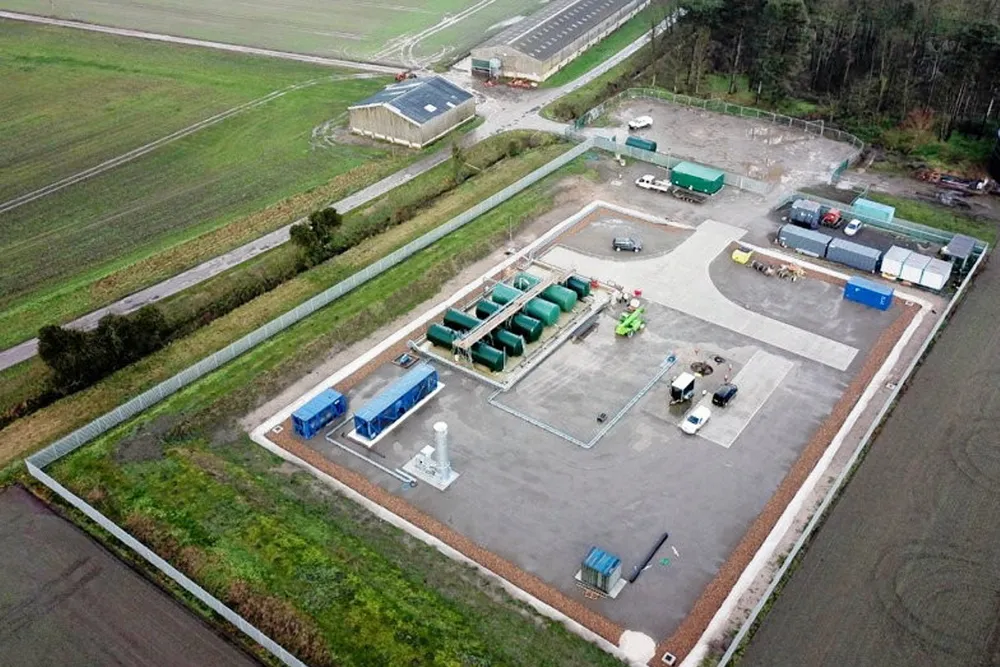 Oil flows: from Wressle onshore oilfield in the UK