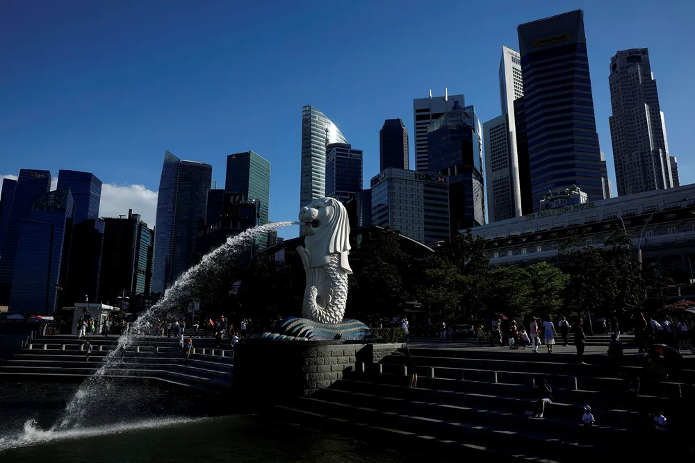 Singapore: a tanker has collided with a pipelay vessel off the coast of the South-East Asian country