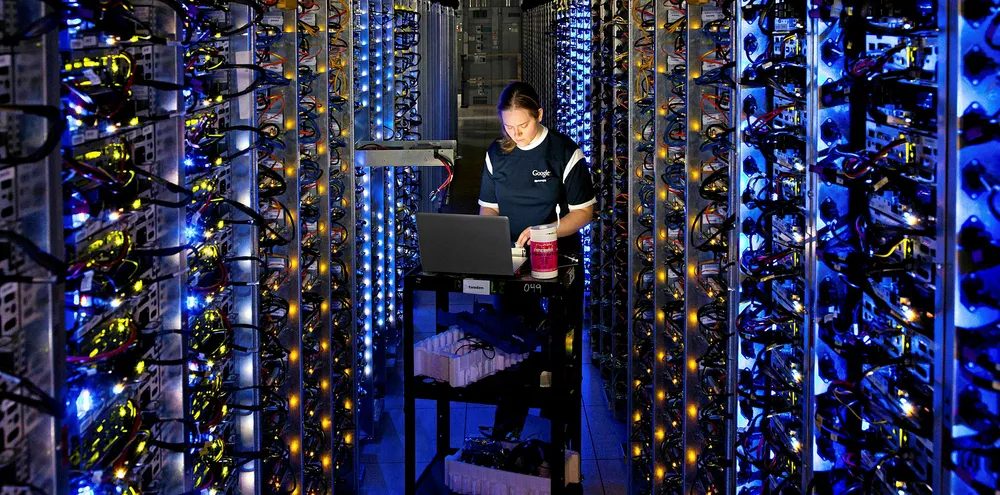 Google data centre in The Dalles, Oregon, US