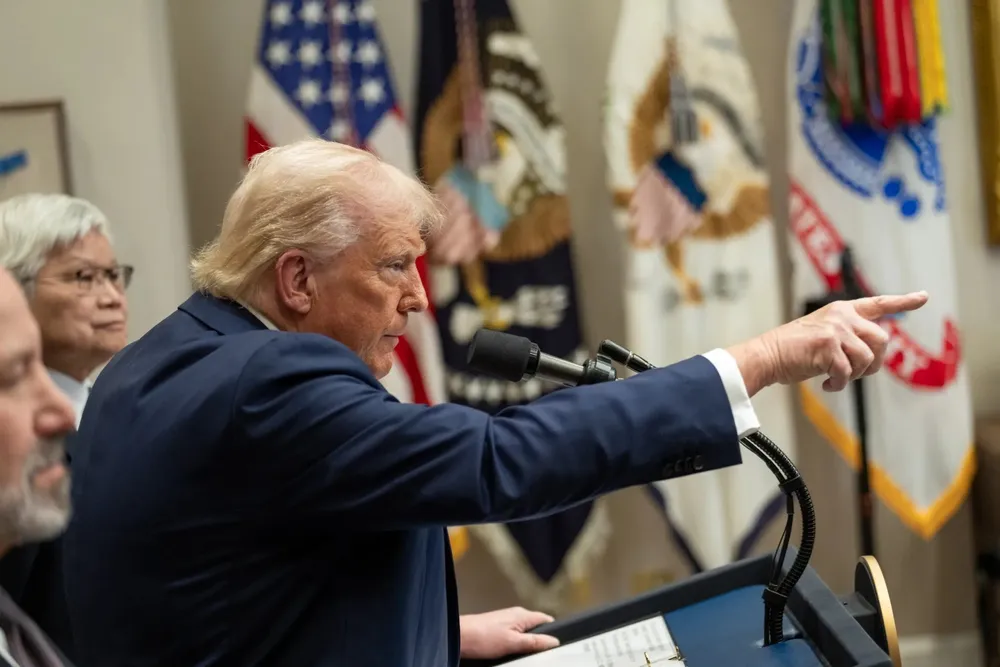US President Donald Trump
