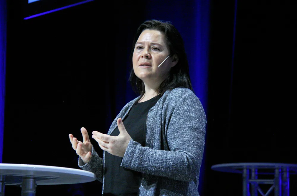 – Det blir ingen rentenedgang i år. Heller ikke noe stort kutt neste år, sier hun., sier sjeføkonom Elisabeth Holvik, Sparebank1-gruppen.