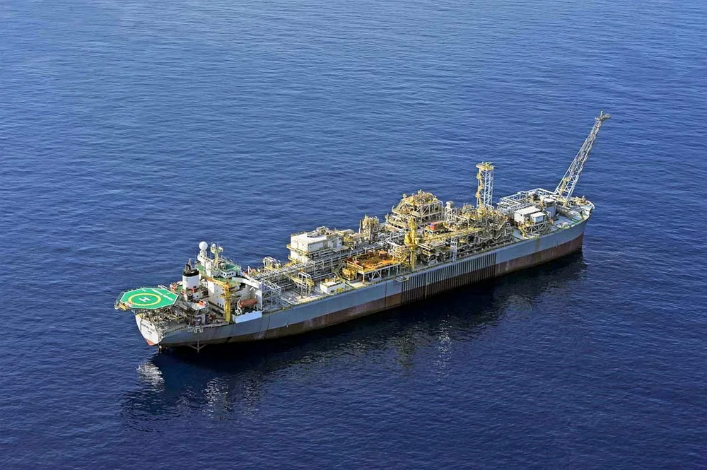Offline: the Montara Venture floating production, storage and offloading vessel