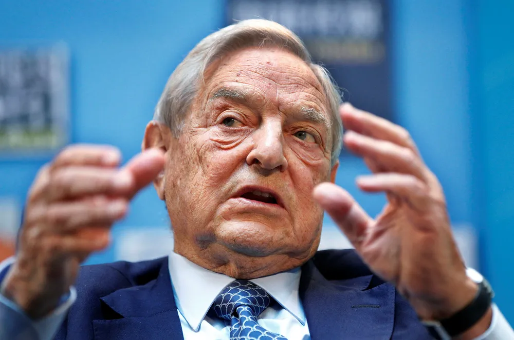 George Soros har ikke mye godt å si om president Donald Trump. Foto: Manuel Balce Ceneta/AP photo/NTB Scanpix