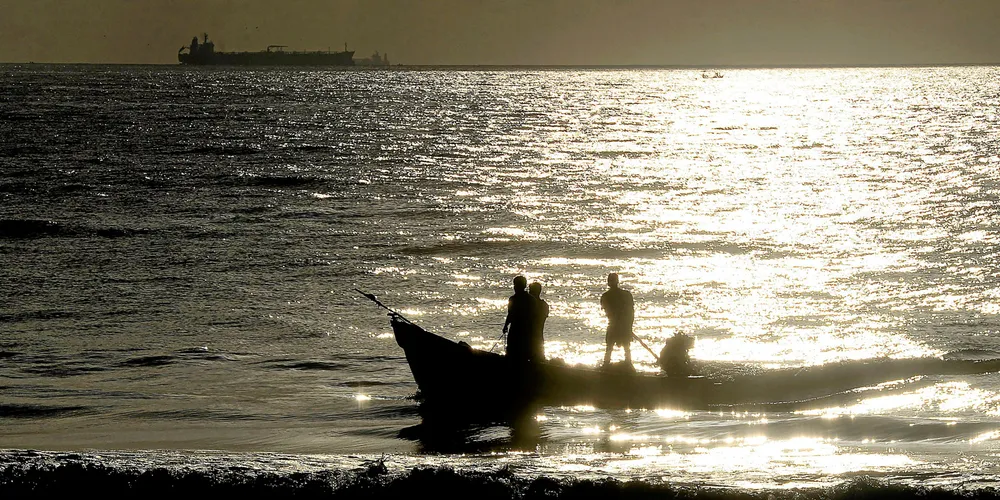 Fishermen off Tamil Nadu.