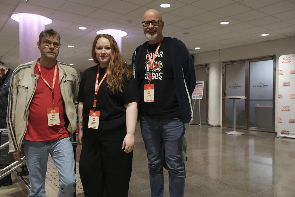F.v. Endre Sekse (Pelagia), Karoline Hanssen (Salmar, Innovanor) og Yngve Hansen (NNN)