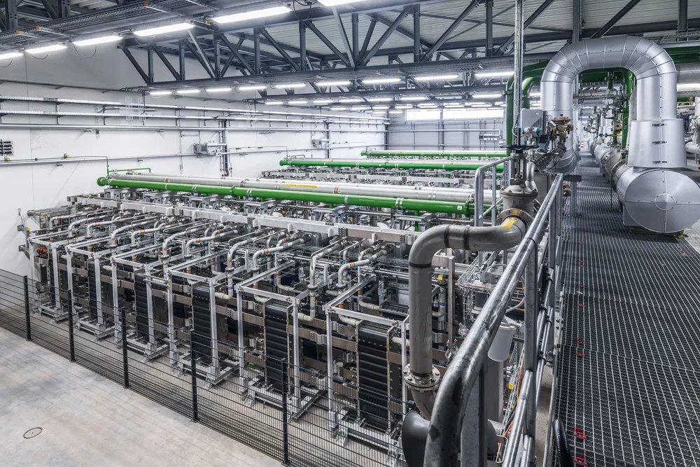 The 54MW electrolyser installed at Ludwigshafen