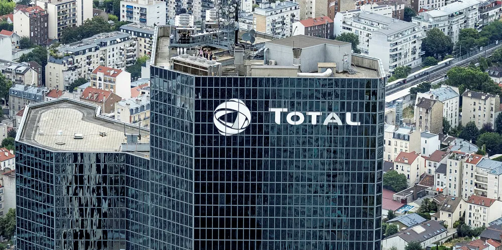 The headquarters of French oil group Total.