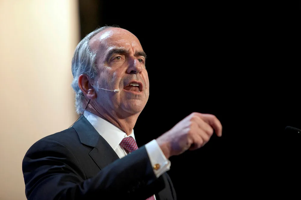 Hess results: Chief executive John Hess