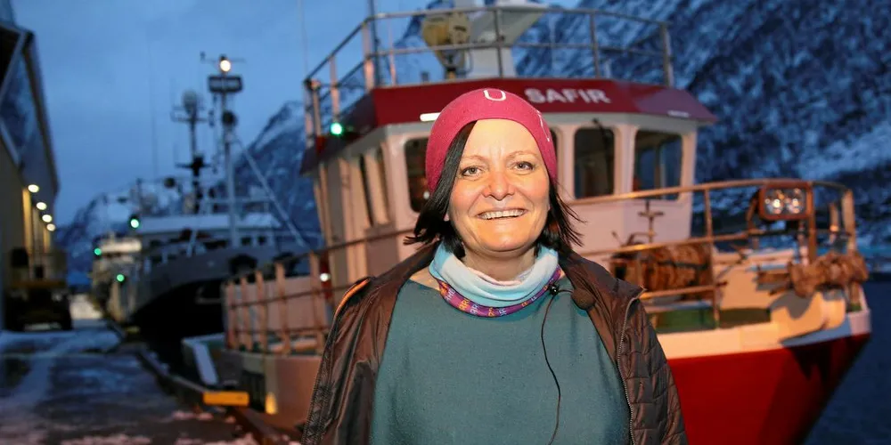 GJEST: Rita Karlsen var en av gjestene ved kongens og dronningens bord i går kveld.Arkivfoto: Arne Fenstad