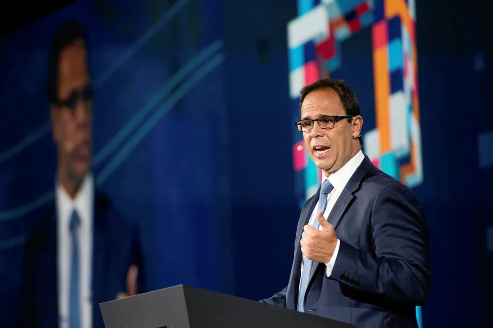 Focus: Aker Solutions chief executive Luis Araujo says his main priority is preserving the financial strength of the company