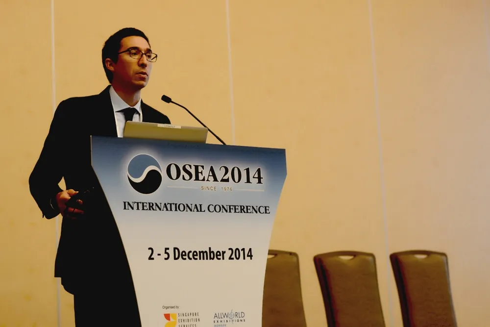 Discussing LNG: Poten & Partners Asia Pacific LNG and natural gas consultant Cyrille Scart
