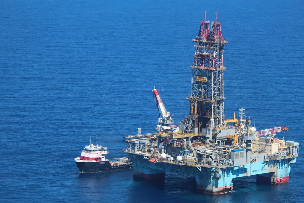 Idle rigs: Maersk Developer