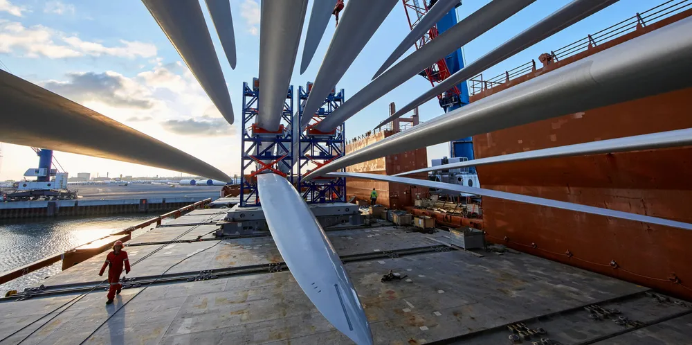 LM Wind Power blades in transit.