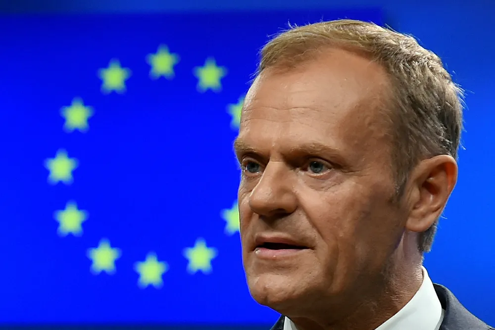 EU-president Donald Tusk vil gjerne reversere brexit. Foto: JOHN THYS