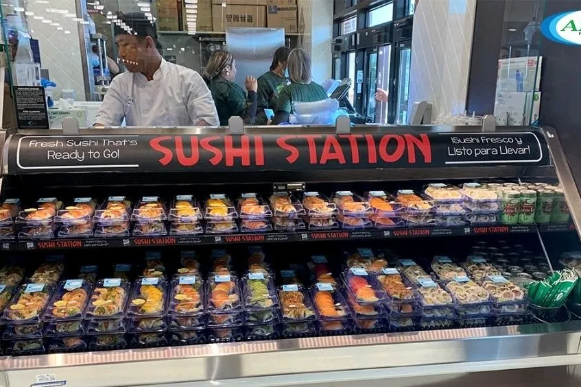 Last year, US sales of deli sushi increased 2.8 percent in dollar terms year over year and 1.5 percent in number of units, driven by demand from younger Gen Z consumers.