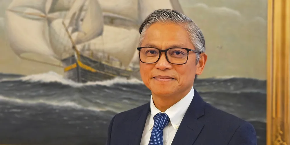 Maximo Q Mejia, president of World Maritime University in Malmo, Sweden.
