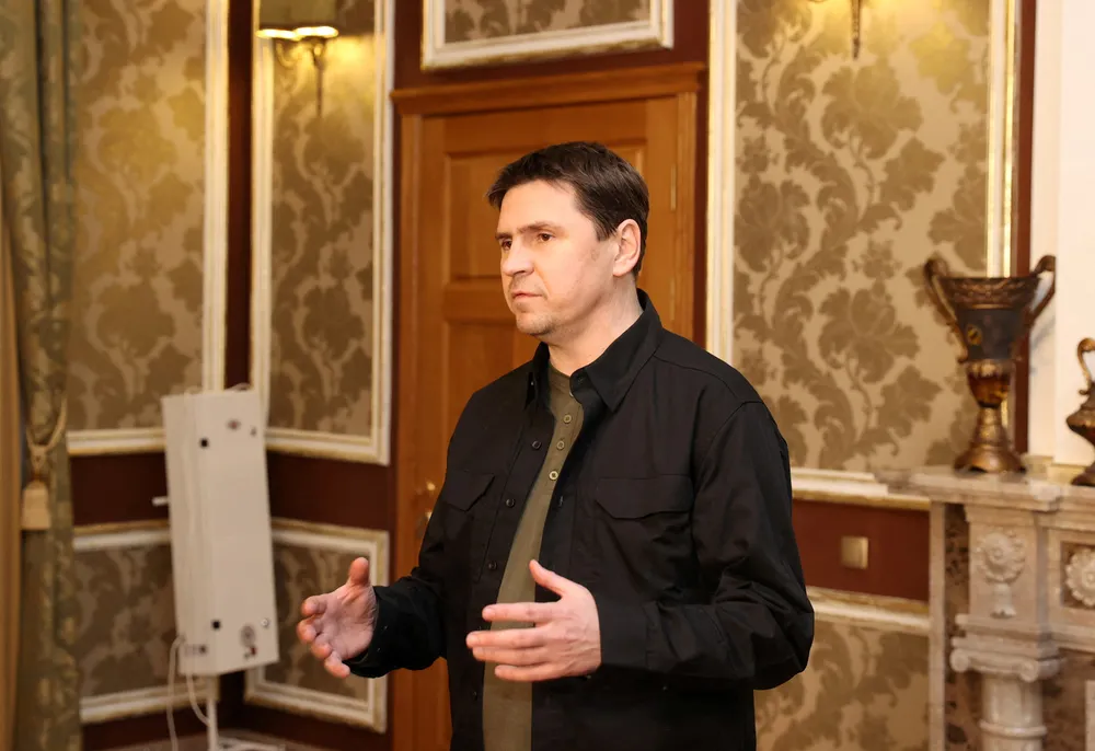 Public appeal: Ukraine presidential advisor Mikhail Podolyak