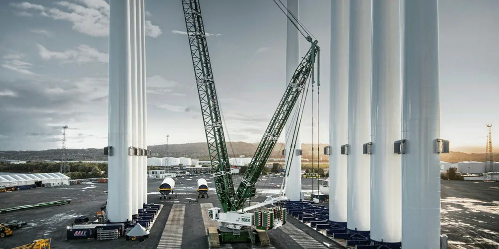 Towers for MHI Vestas turbines