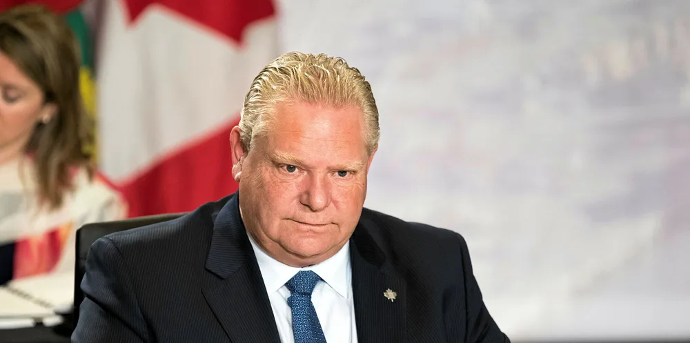 Ontario Prime Minister Doug Ford.