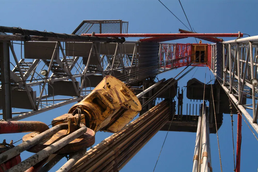 Drilling ahead: in southern Oman