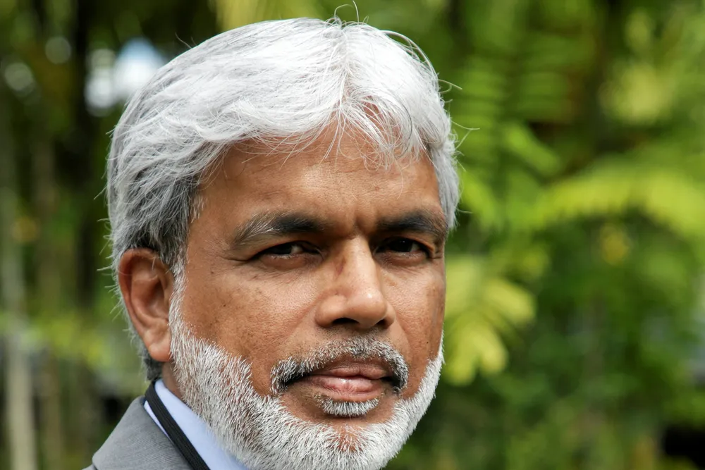 Preparations: Staatsolie managing director Annand Jagesar.