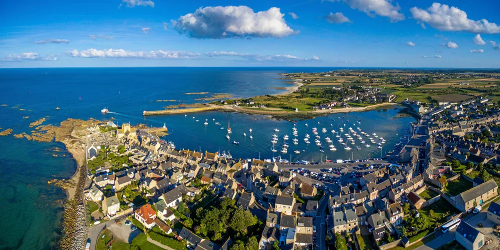Port of Barfleur in France's Normandy region