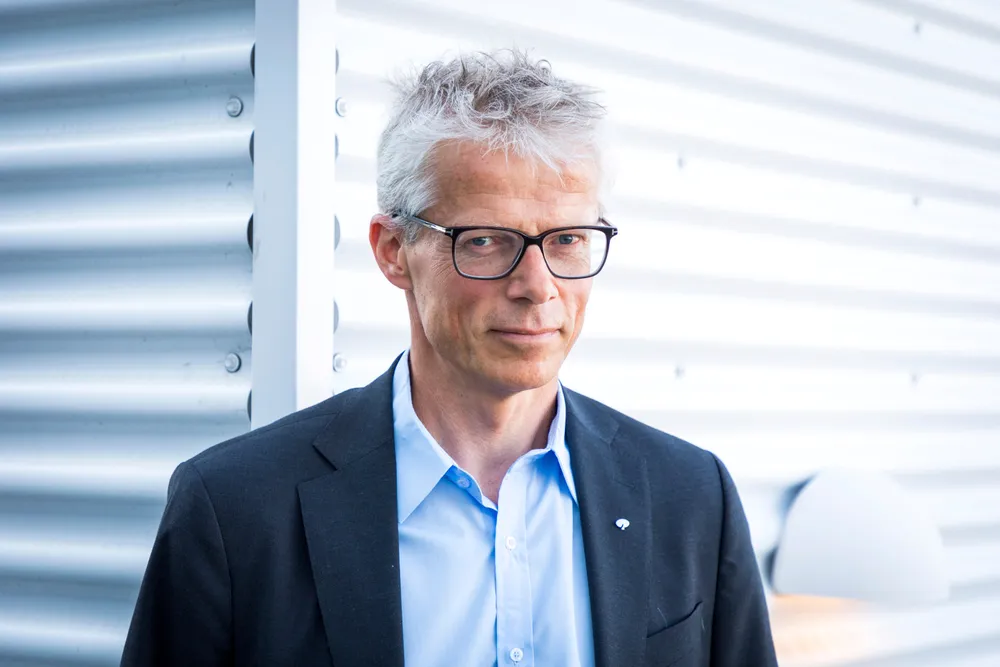 Nav-direktør Hans Christian Holte tror på en forsiktig oppgang i ledighetsnivået fremover.