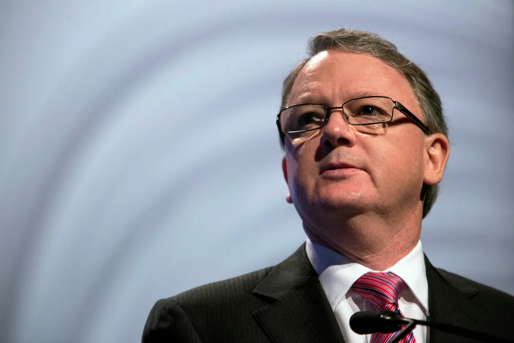 Doubts: Woodside chief executive Peter Coleman said the companies net zero emission ambitions would make it reassess future greenfield exploration based on their timelines