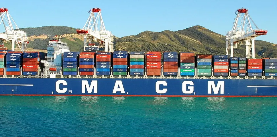 CMA CGM is a major liner operator.