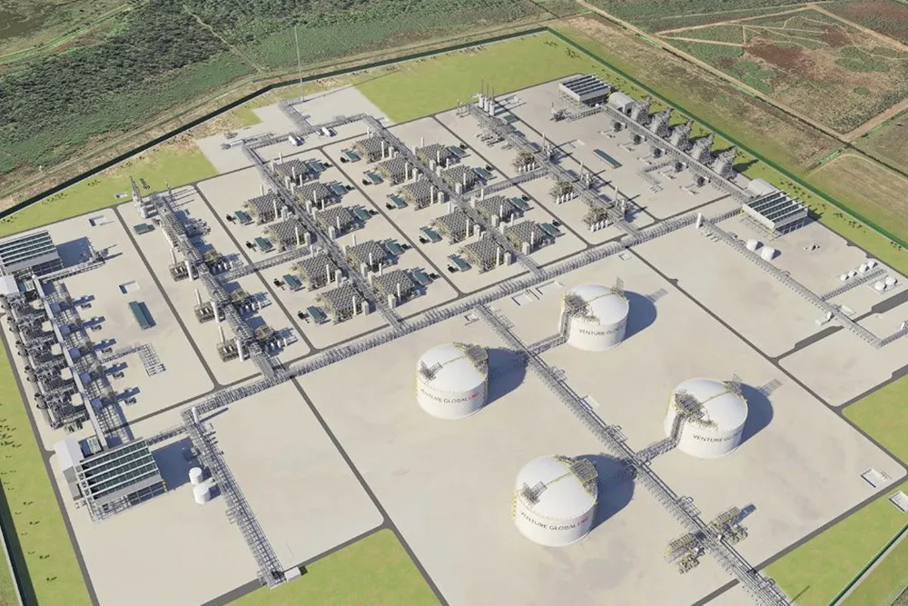 Sales agreed: Venture Global's 20 million tonnes per annum Plaquemines LNG project in Louisiana in the US