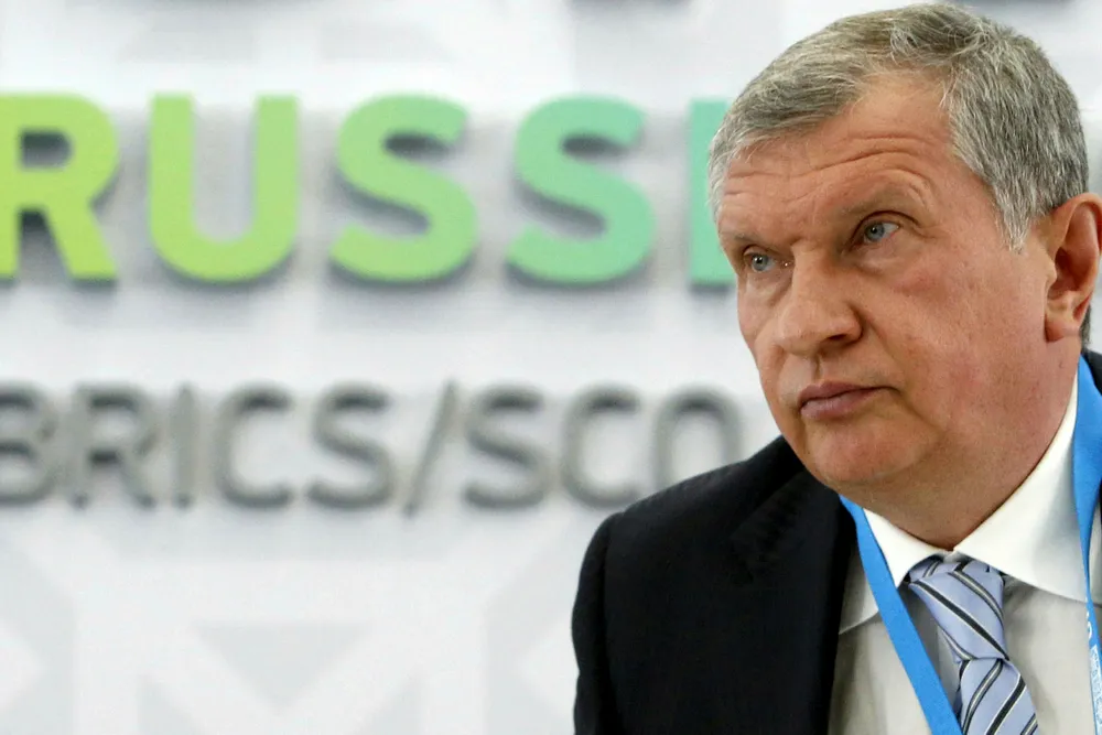 Rosneft CEO Igor Sechin