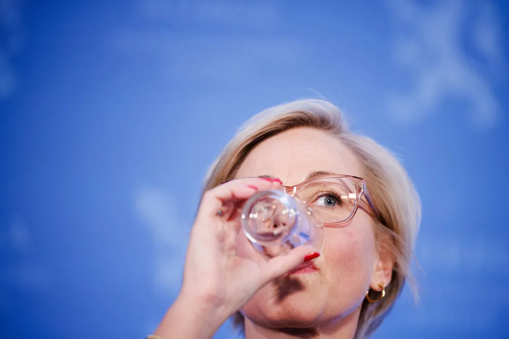 Ingvild Kjerkol gikk av som helseminister etter at Nord universitet konkluderte med forsettlig plagiat. Hun har klaget på vedtaket.