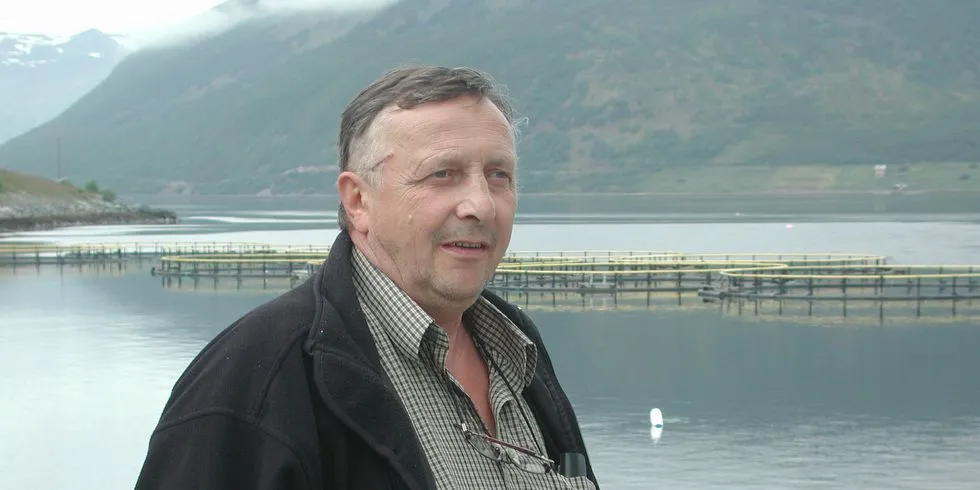 Tidligere lakseoppdretter Arne Kristiansen i Alta er baltn de 20 mest frormuende i sjømat-Norge.