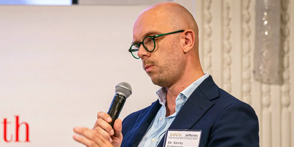 Moritz Fuhrmann is co-CEO of MPC Container Ships.