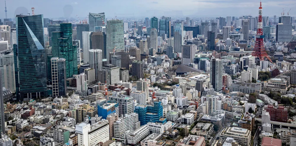 Utsikten over Tokyo fra Roppongi Hills Mori Tower. Er det her morgendagens eiere av norsk oppdrettsnæring befinner seg?