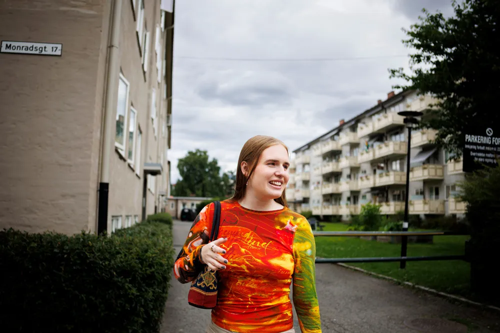 Hedda Grønbrekk studerer journalistikk på Oslomet og har vært bekymret for at hun ikke ville finne en leiebolig før studiestart