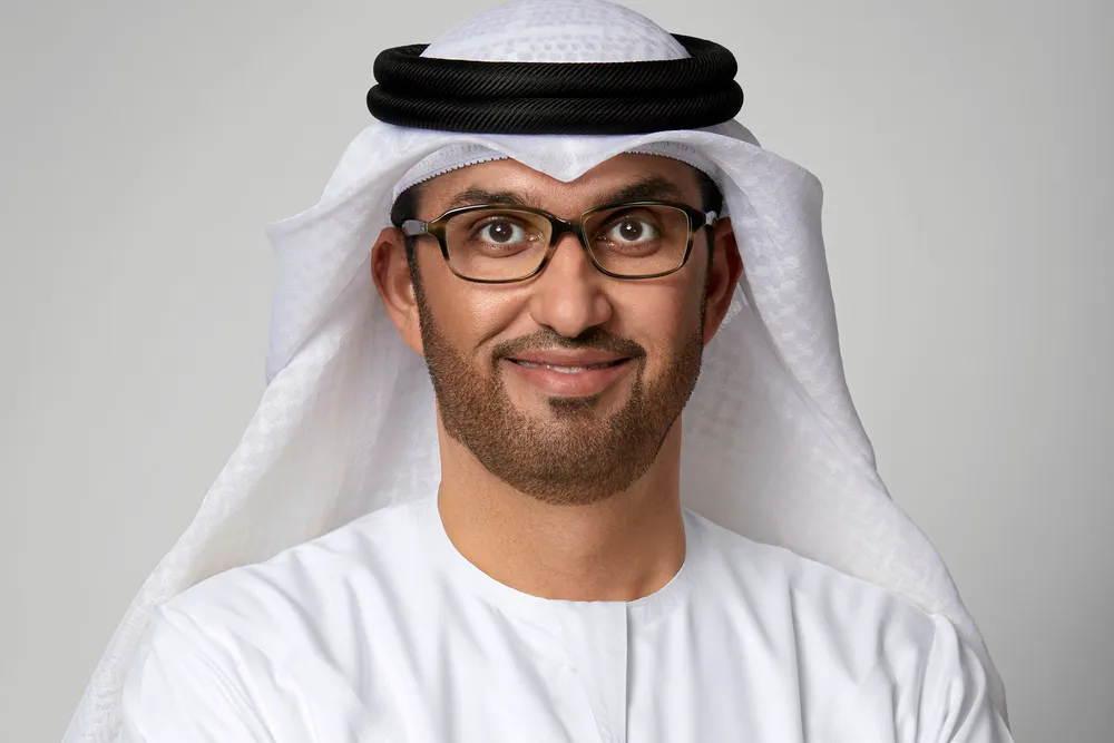 Sultan Ahmed Al Jaber, chief executive of the Adnoc group.
