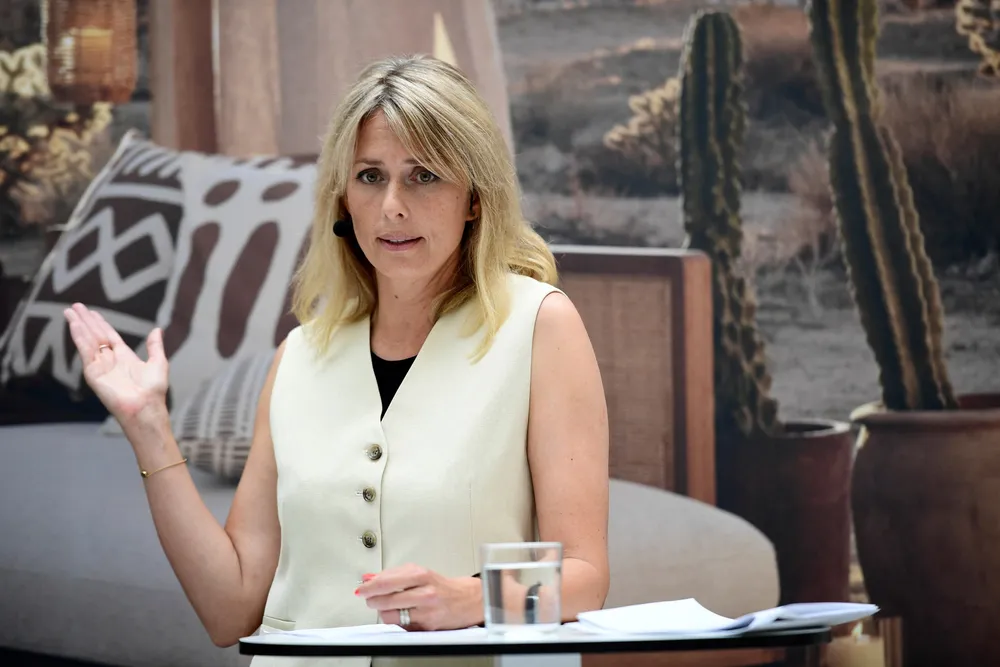 Toppsjef Helena Helmersson la fredag morgen frem resultater for fjerde kvartal 2022.