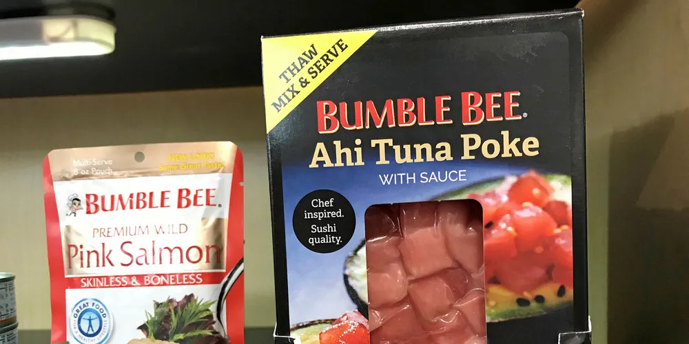 Bumble Bee promoted its Ahi Tuna Poke at Seafood Expo North American 2018 in Boston.