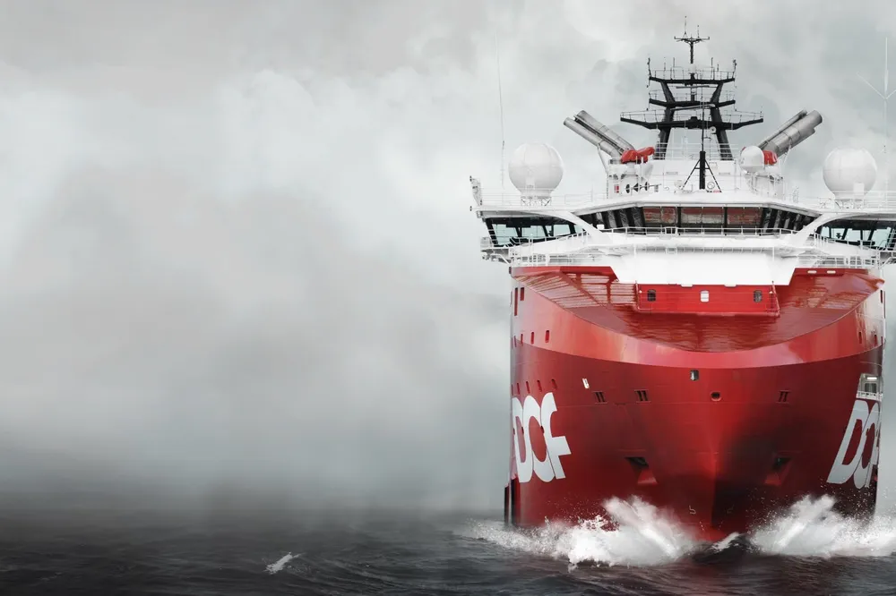 One of DOF's offshore vessels