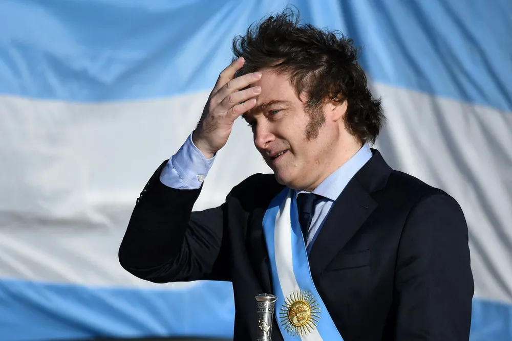 Argentine President Javier Milei.