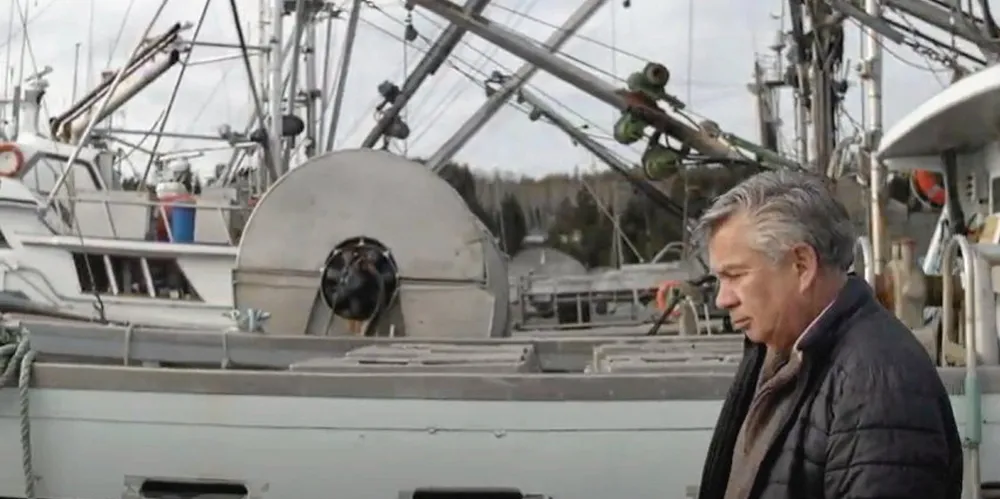 Bob Charlie is a member of the Quatsino Nation and captains a boat for the James Walkus Fishing Company, which contracts with Mowi to transport salmon to and from the Discovery Islands farms. He has been supportive of the BC salmon farming industry staying the area.