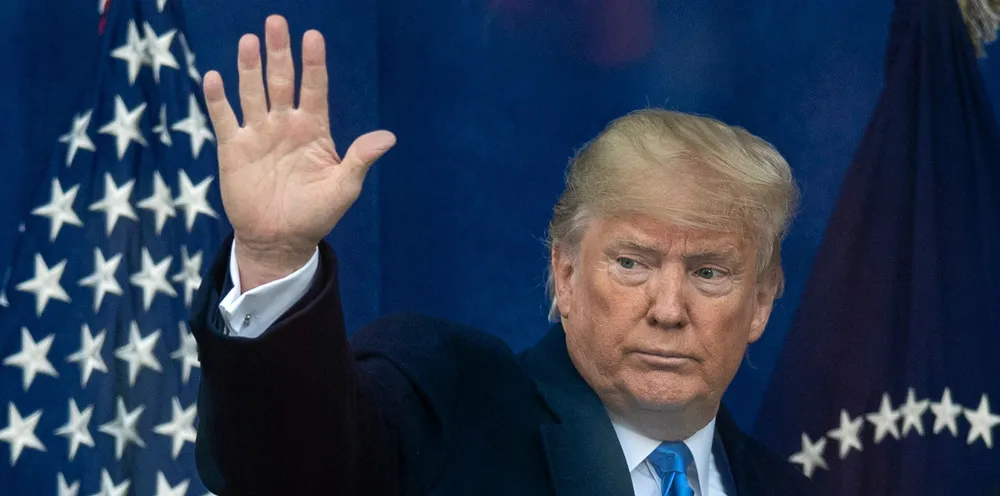 Donald Trump will bow out in January.