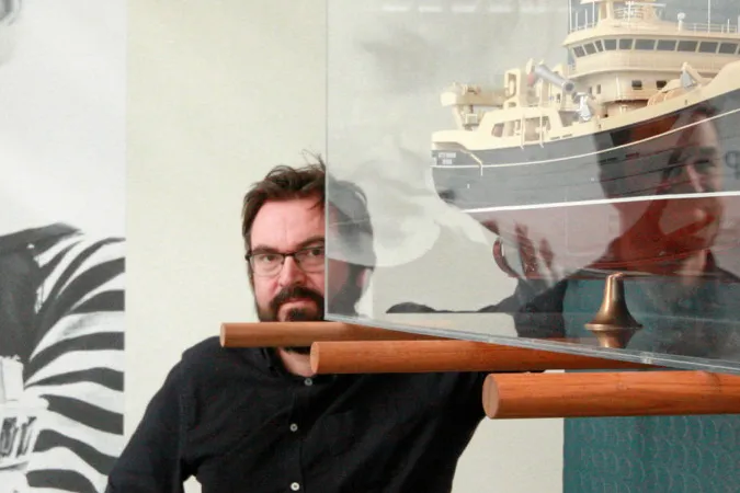 På toppen, med største formue blant skipsdesignere troner Egil Sandvik, troner daglig leder og styreleder i Salt Ship Design på Stord.