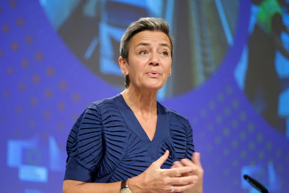 Margrethe Vestager, the EU's competition commissioner.