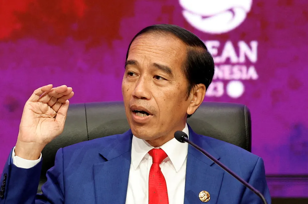 So far, so supportive: Indonesian President Joko Widodo.