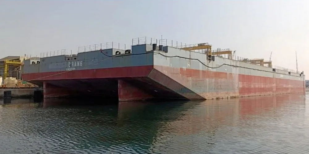 Perenco’s engineers are about to begin work on transforming the barge Bran6 into an FLNG unit.